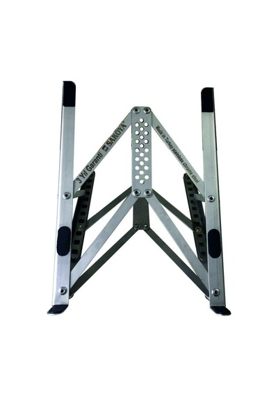 Sakoya Laptop Standı Paslanmaz Krom Çelik 3 Yıl li Açılır Kapanır 11 Kademe Ayarlı