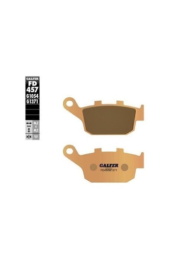 Honda Nc 750 S Arka Fren Balatası 2014-2020 Galfer Sinter Metal