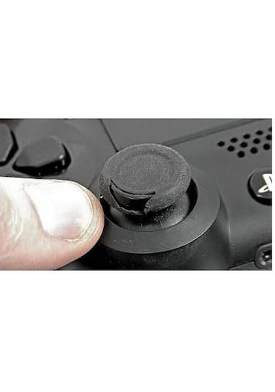 2 Çift Playstation 4 PS4 Analog Topuz V1 Siyah - Kol Tamiri Yedek