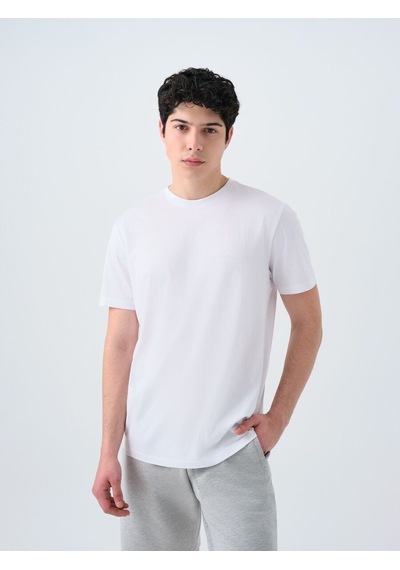 LOFT Regular Fit Erkek Tshirt K.kol Lf2034994 Q1.v1 Beyaz