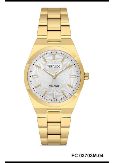 Ferrucci Kadın Kol Saati Fc 03703m.04 F728 Altın