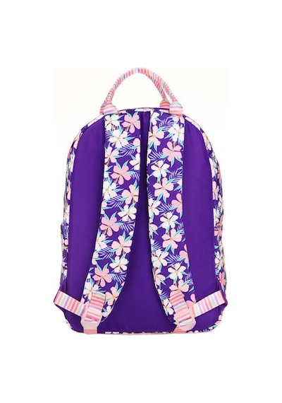 Kaukko Double Stripe Sırt Çantası Mor K1758