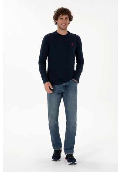 Us Polo Assn. U.s. Polo Assn. Erkek Sweatshirt Vr033lacivert