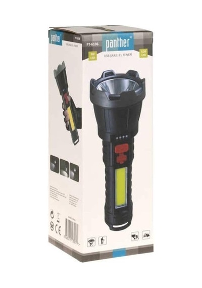 Pt-6106 Usb Şarjlı El Feneri