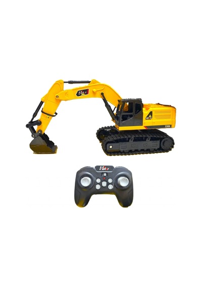 Uzaktan Kumandalı Full Fonksiyon Hareketli Excavator 2.4ghz Iş Makinesi Ekskavatör Çok Renkli