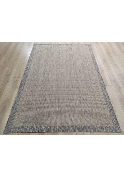 Çam Halı Sisal 9509 Bej Bordürlü Jüt Sisal Kilim - 100x300