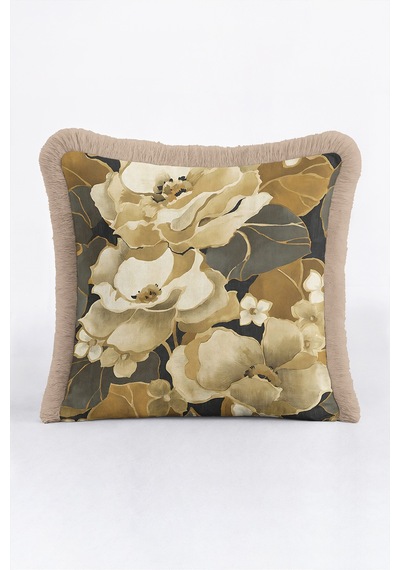 Çiçek Motifli Vintage Saçaklı Yastık Kılıfı - Zarif Floral Hardal Krem Vizon Püsküllü Kırlent Kılıfı Kayıp Yörünge Opal Çiçek Motifli Vintage Saçaklı Yastık Kılıfı - Zarif Floral Hardal Krem Vizon Püsküllü Kırlent Kılıfı Kayıp Yörünge Opal