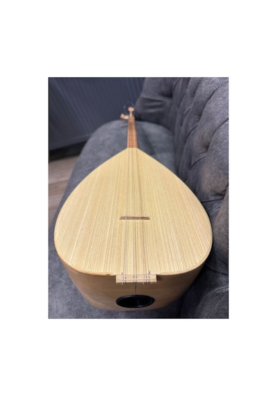 Kısa Sap Saz Bağlama Seti Kılıf Yedek Tel Ve Tezene