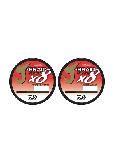 Daiwa Daiwa Jbgd8u8-150gl J-örgü X8 Büyük Örgülü İp, 150 Yard, 8 Lb Test Edilmiş, 5 İnç Çap, Açık Gri