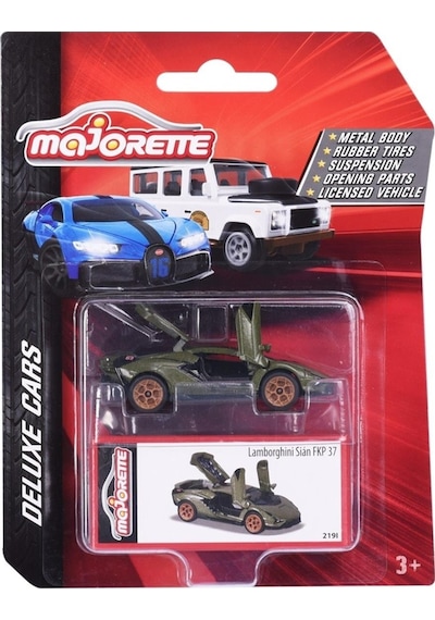 Majorette 1:64 Delux Araçlar Lamborghini Sian Fkp 37 7699080823685