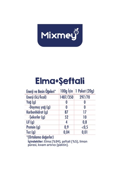 Şeftali Meyve Barı 18 Adet Atıştırmalıklar Vegan, Glutensiz, Koruyucusuz 20gr X 18 Adet
