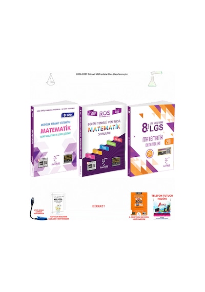 Karekök 8. Sınıf Lgs Matematik Konu Anlatımı Soru 3 Kitap Seti