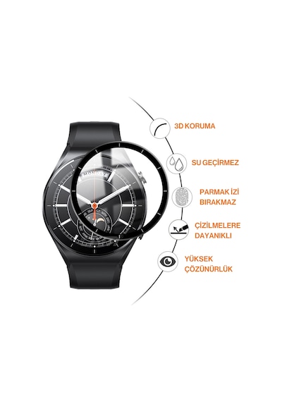 Xiaomi Watch S1 Uyumlu 3d Full Ekran Koruyucu
