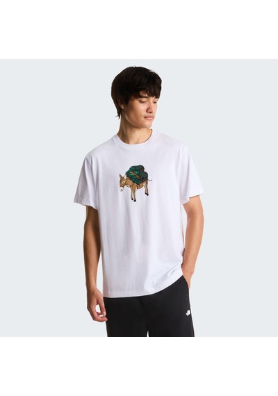 The North Face M Donkey Taxı Relaxed Short Sleeve Tee-g Erkek Tişört Nf0a8g9ffn41 Beyaz