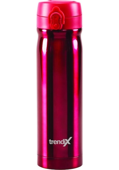 Trendix Çelik Içli Matara Termos 500 ML Kırmızı