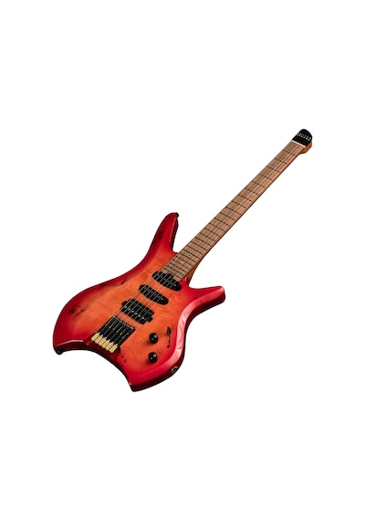New Orleans Hdl450 Kırmızı Headless Elektro Gitar + Gigbag Çanta