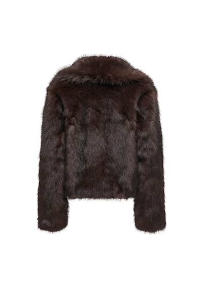 Only Onldawn Life Faux Fur Kahverengi Kadın Ceket 15348977 Kahverengi