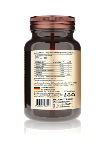 Validus Sitikolin 500 Mg 30 Tablet