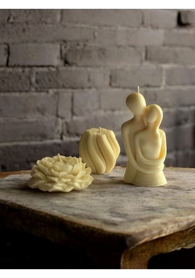 Bernami Biblo Pinterest Sarılan Çift Sevgililer Dekoratif Hediyelik Mum Seti