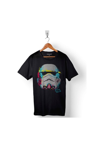 Star Wars Fresh Drawing Darth Vader Baskılı Tişört Unisex T-shirt 001