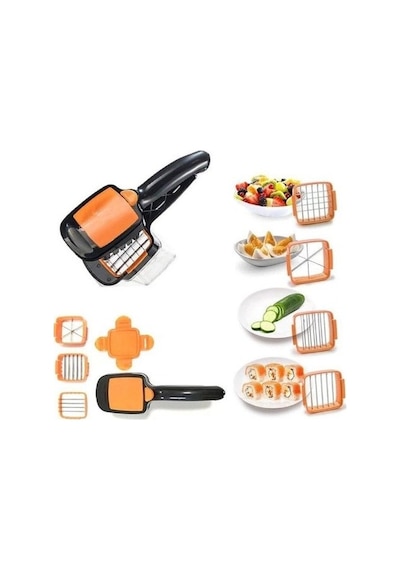 Nicer Dicer Quick 5 İn 1 Pratik Hazneli Sebze Meyve Doğrayıcı
