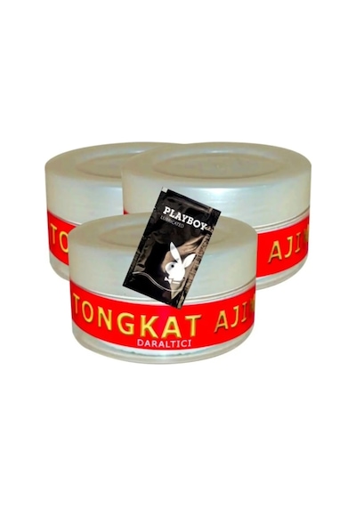 Tongkat Ajimat 3 Adet Adet Madura Kadın Özel Kremi 50 Ml + 1 Adet Jel Hediye