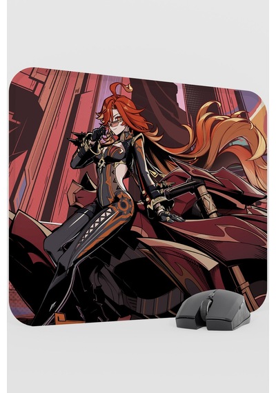 Mavuika Genshin Impact Anime Gacha V2 - 48x40 Xl Gaming Mouse Pad Fare Altlığı