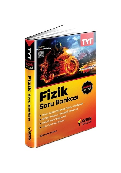 Aydın Yks Tyt Fizik Konu Özetli Soru Bankası Video Çözümlü Aydın