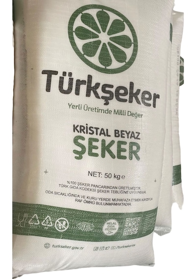 Kristal Beyaz Toz Şeker 10 Kg % 100 Pancar Şekeri Diğer
