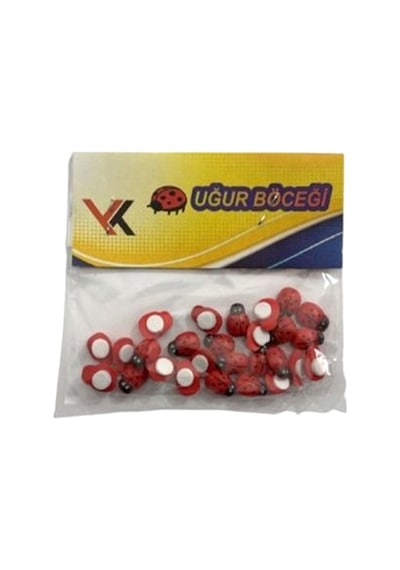 Yk Uğur Böceği Yapışkanlı 30lu - 2 Paket