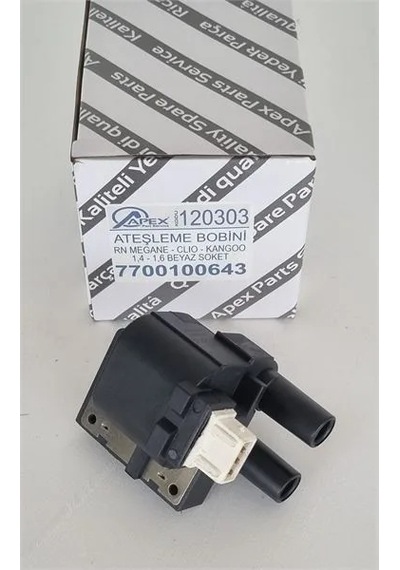 Ateşleme Bobini Renault Clıo Megane Kangoo 1.4 1.6 Beyaz Soket
