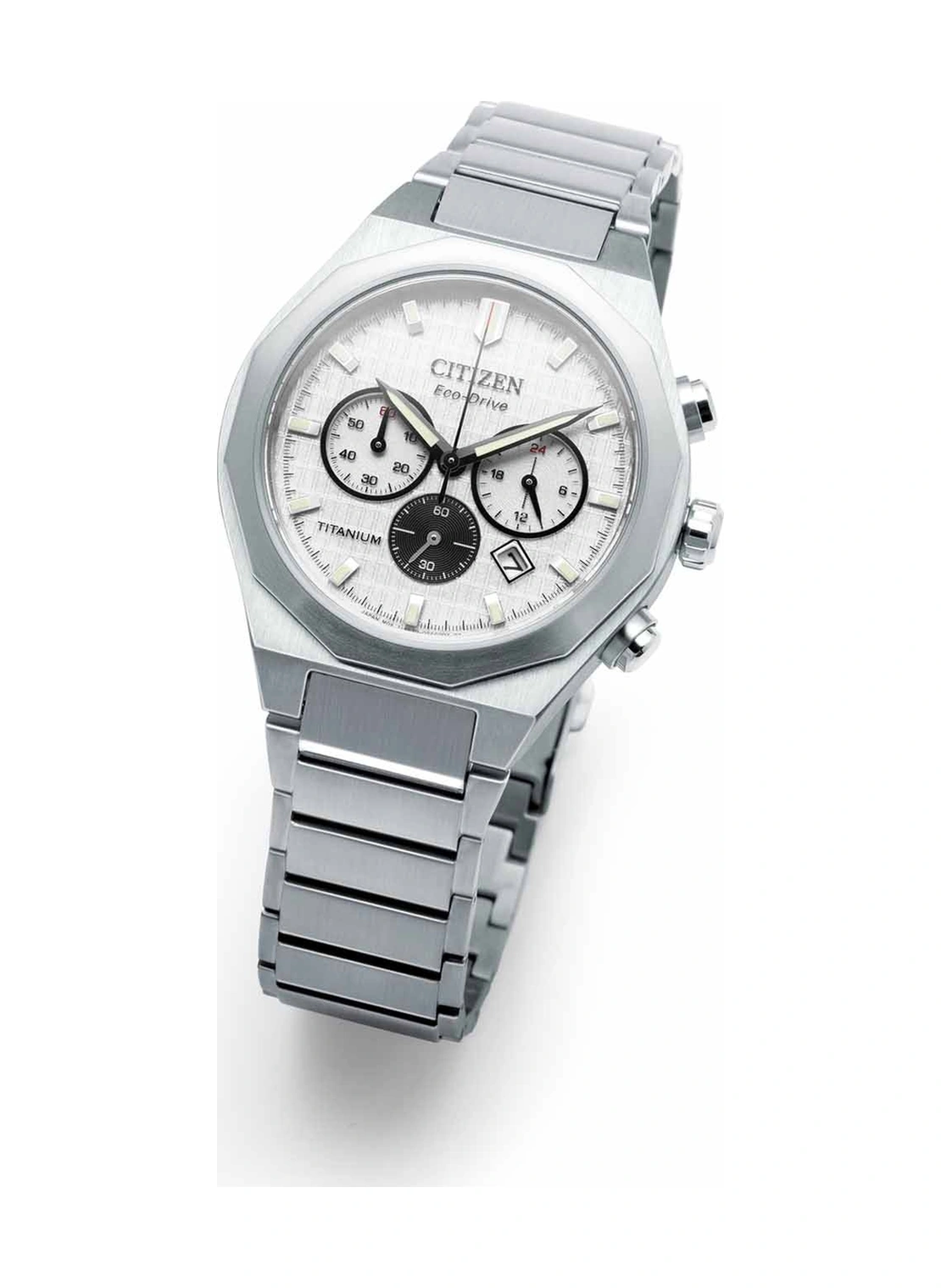 Citizen Zenshin Senkei Chrono Ca4691-59a Super Titanium Eco-drive Erkek Kol Saati Metalik