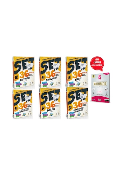 8.sınıf 36 Haftalık Kazanım Deneme Seti