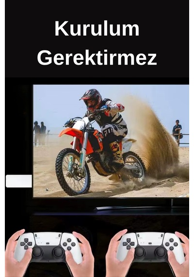 Wearfitpro M15 4k Tv Video Oyun Konsolu 2.4g Kablosuz Joystick 20.000 Retro Oyunlu Oyun Konsolu