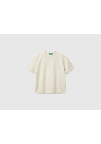 Mayoral Benetton Erkek Çocuk Logo Baskı Detaylı Oversize T-shirt