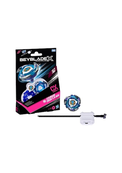 Bey Blade X Courage Dran S 6-60v Cx Başlangıç Paketi Seti, Saldırı Tipi Üst Ve Başlatıcı Otantik Takara Tomy B