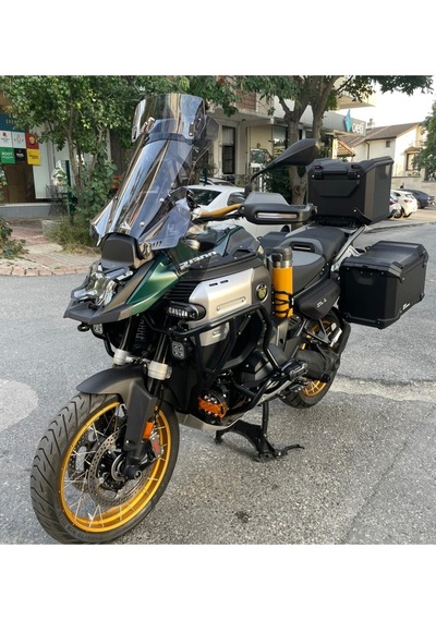 Bmw R13000 Gs Adventure Uyumlu Tur Camı Şeffaf Veya Füme Tip-2 55cm Orta