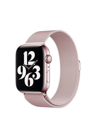 Apple Uyumlu Watch 44mm Zore Krd-01 Metal Kordon