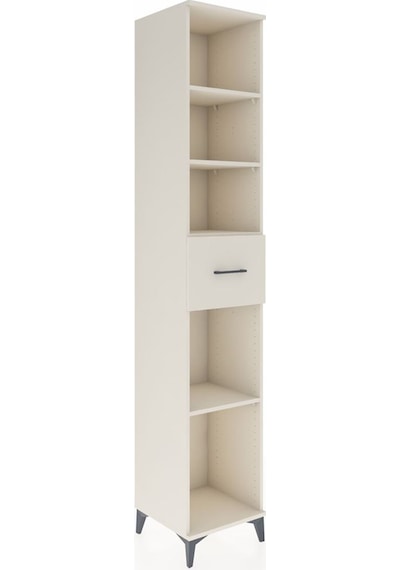 Hyperion Dolap 4 Raflı Tek Çekmeceli 44x44x243 Aytaşı-aytaşı Aytaşı