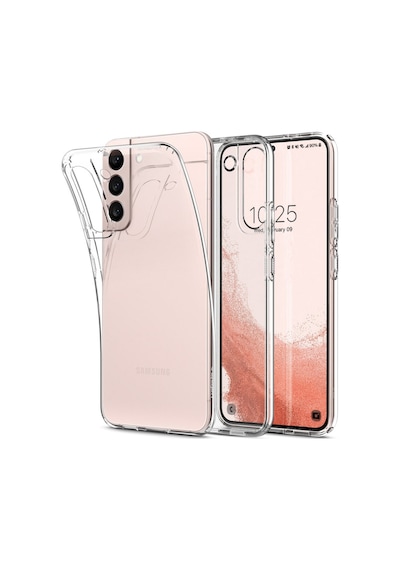 Samsung Galaxy S22 ile Uyumlu Kapak 1mm Süper Silikon Şeffaf Kılıf
