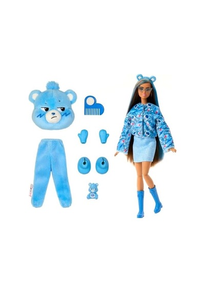 Cutie Reveal Sevimli Ayıcıklar Serisi Jcn93 - Mavi Açık Ahşap