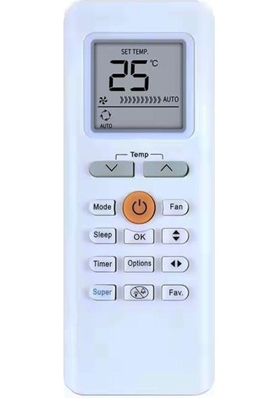 Midea Blanc 12000 Btu Klima Kumandası 4741