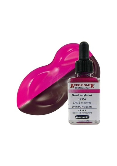 Schmincke Aero Color 28Ml No 304 Primary Magenta