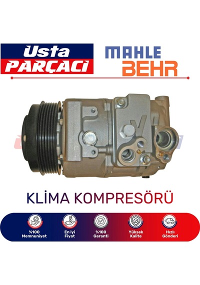 Wöbermann + Mahle Behr Mercedes C Serisi W203 Cl203 S203 2000-2008 Klima Kompresörü