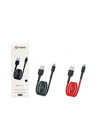 PLATOON TC-130 2.4 AMPER USB-MİCRO Şarj Kablosu 1 Metre