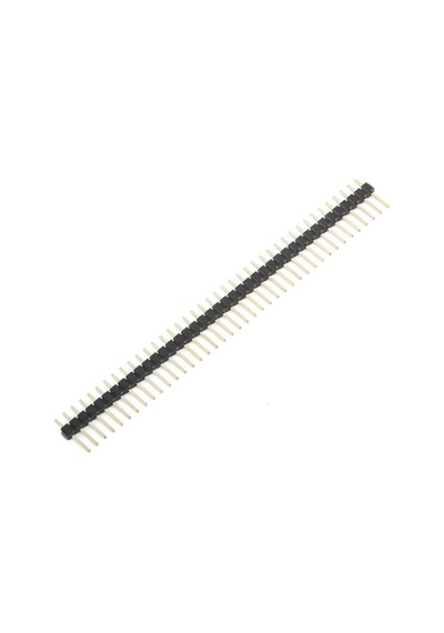 5 Adet 1x40 Pin Erkek Header Tek Sıra 2.54mm 180 Derece Kırılabilir Bölünebilir Konnektör Soket