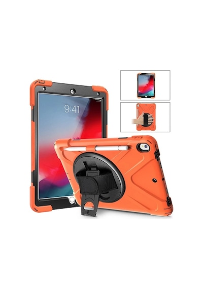 Apple iPad Uyumlu, Pro 10.5 Air10.5 2019 Kalem Yerli Standlı Zırh Kılıf Shockproof Case- 5775