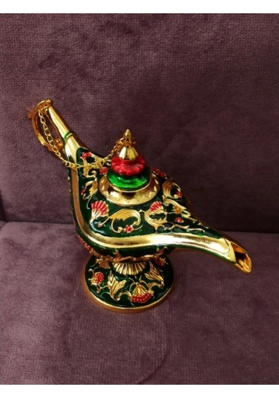 Alaaddin Alsihirli Lambası Biblo Alaaddin Yeşil Lamba