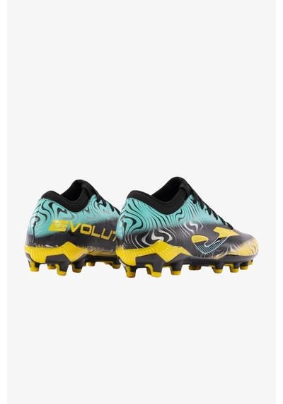 Joma Evolutıon 2401 Black Gold Fırm Ground Krampon Ve Halı Saha Ayakkabısı Siyah