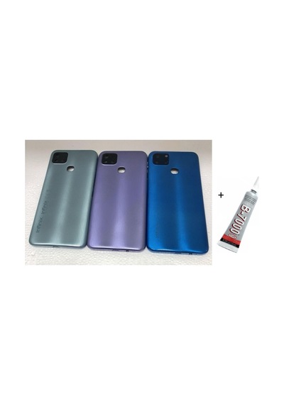 İnfinix Hot 10i Arka Batarya Pil Kapağı Mavi B700
